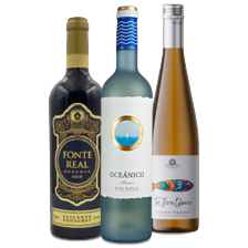 The Fifth Quarter vinho verde, Oceánico albariño of Fonte Real Alicante bouschet